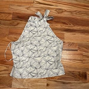 Loft halter top with side tie at neck size 8